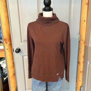 Amazon Essentials Brown Turtleneck Sweater